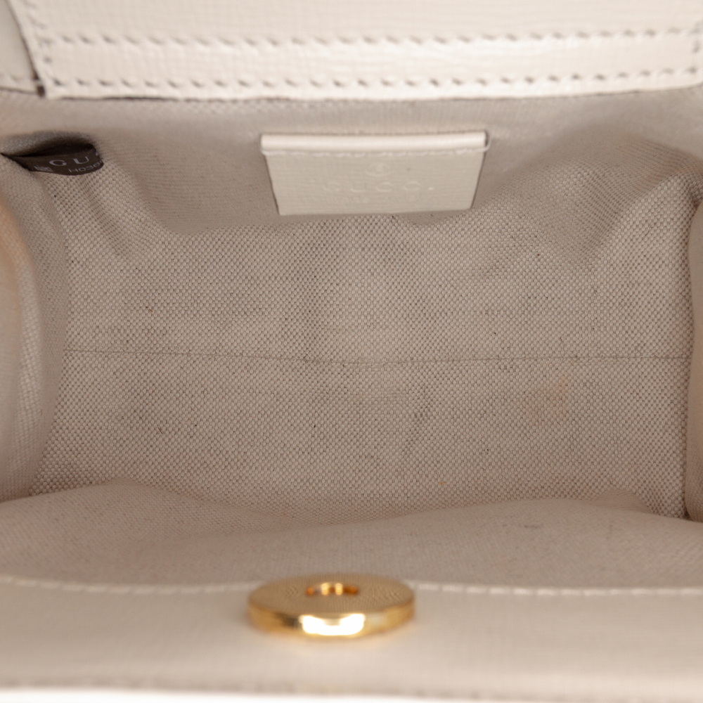 Pre-Loved Gucci Mini Leather Bamboo GG Diana Satchel - Picture 4 of 12